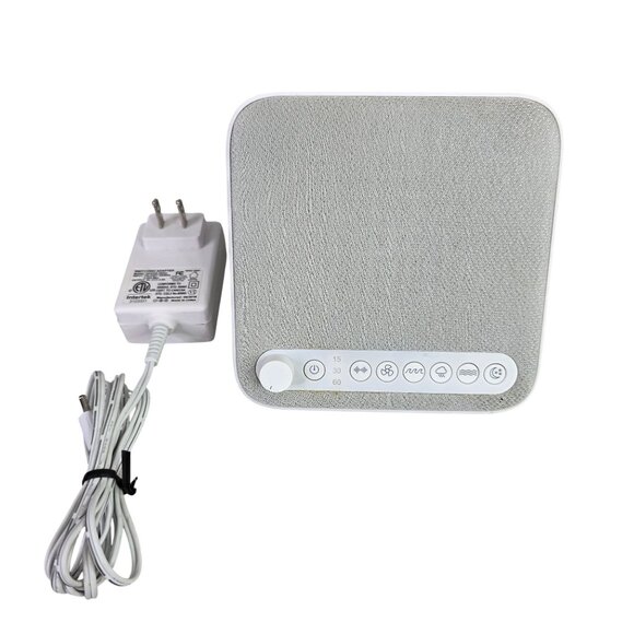 Wave White Noise Machine Adjustable Timer Multiple Sound Options & Power Adapter - Picture 1 of 6